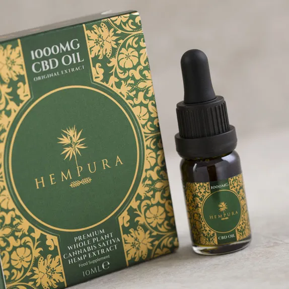 1000mg Hempura Original CBD Oil with Terpenes |10ml