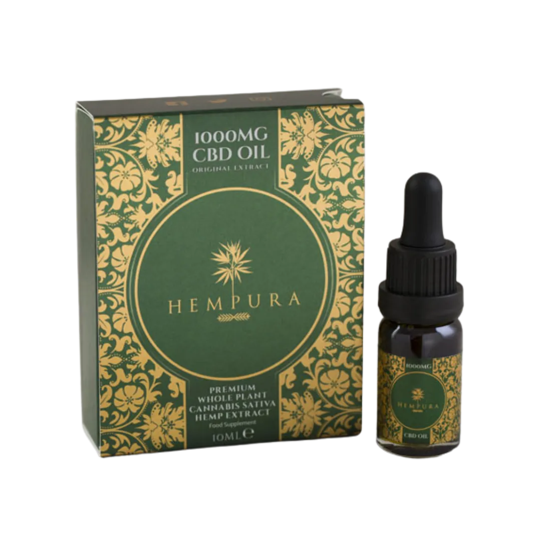 1000mg Hempura Original CBD Oil with Terpenes |10ml