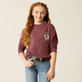 10052512 Girl's "Fine Boots & Denim" T-Shirt by Ariat