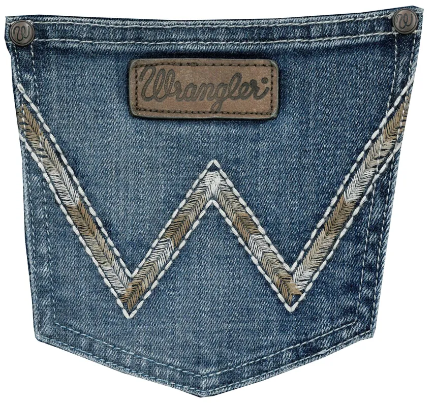 112328736 - Wrangler Retro Mae Bootcut Jean - Mid Rise - Faye