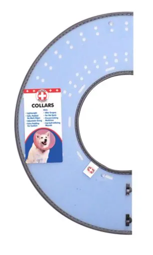 12  MED. E-COLLAR - ASSTD. COLORS