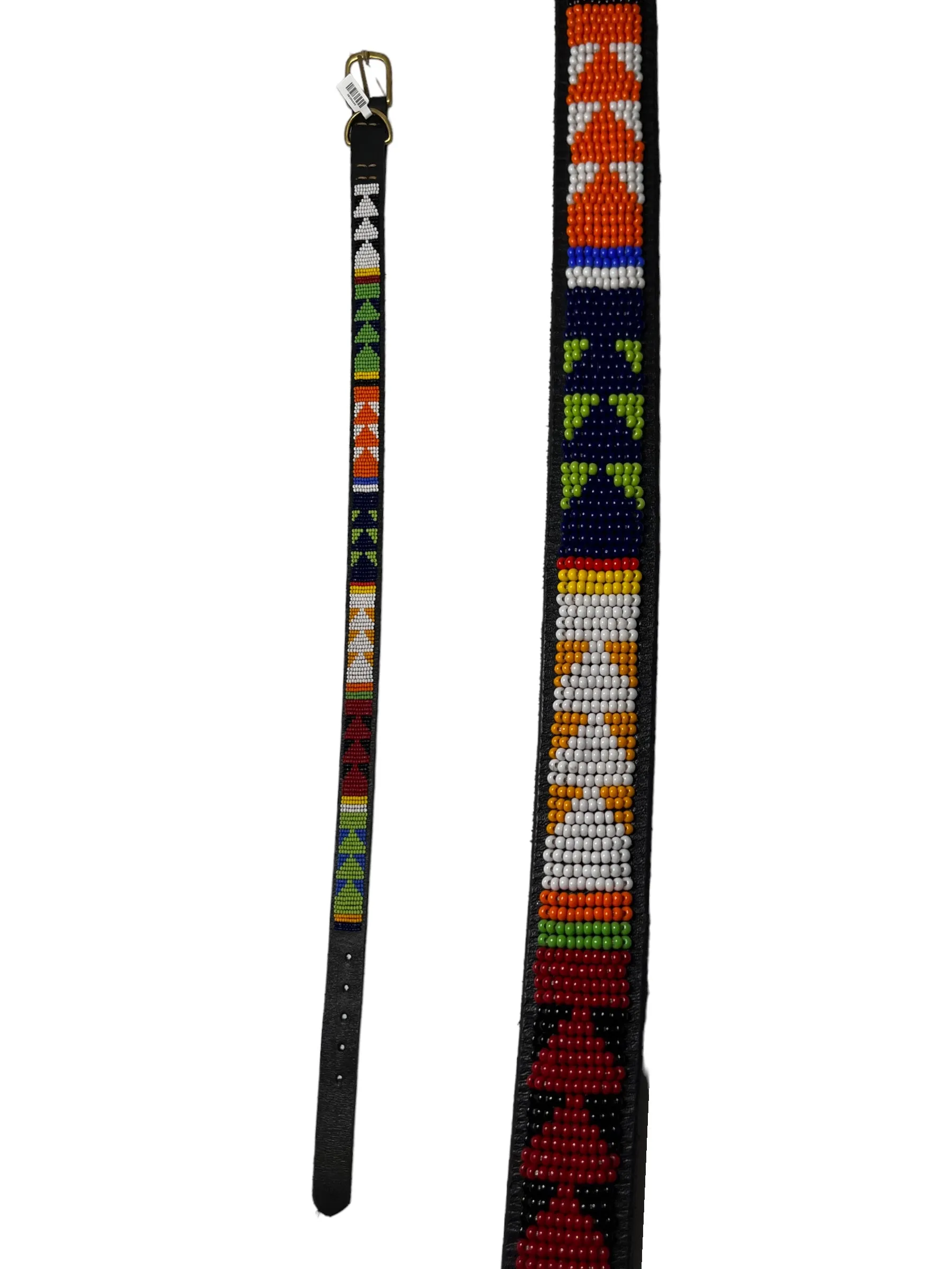 22" Massai Beaded Dog Collar