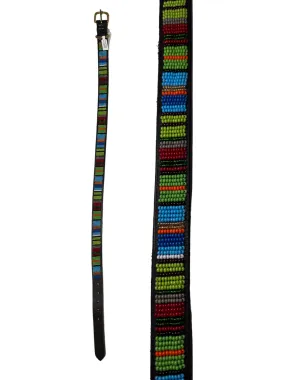 22" Massai Beaded Dog Collar