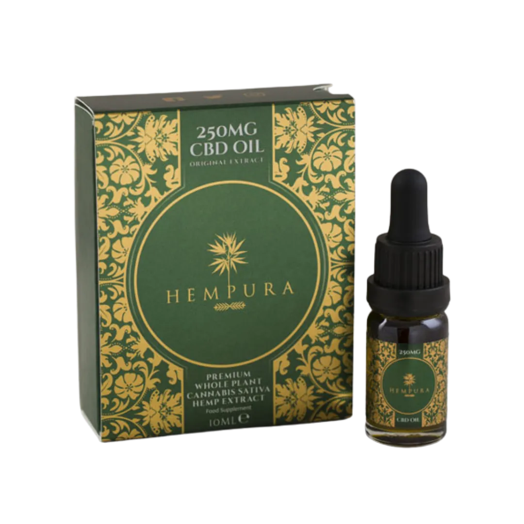 250mg Hempura Original CBD Oil with Terpenes |10ml