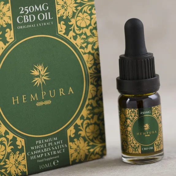 250mg Hempura Original CBD Oil with Terpenes |10ml