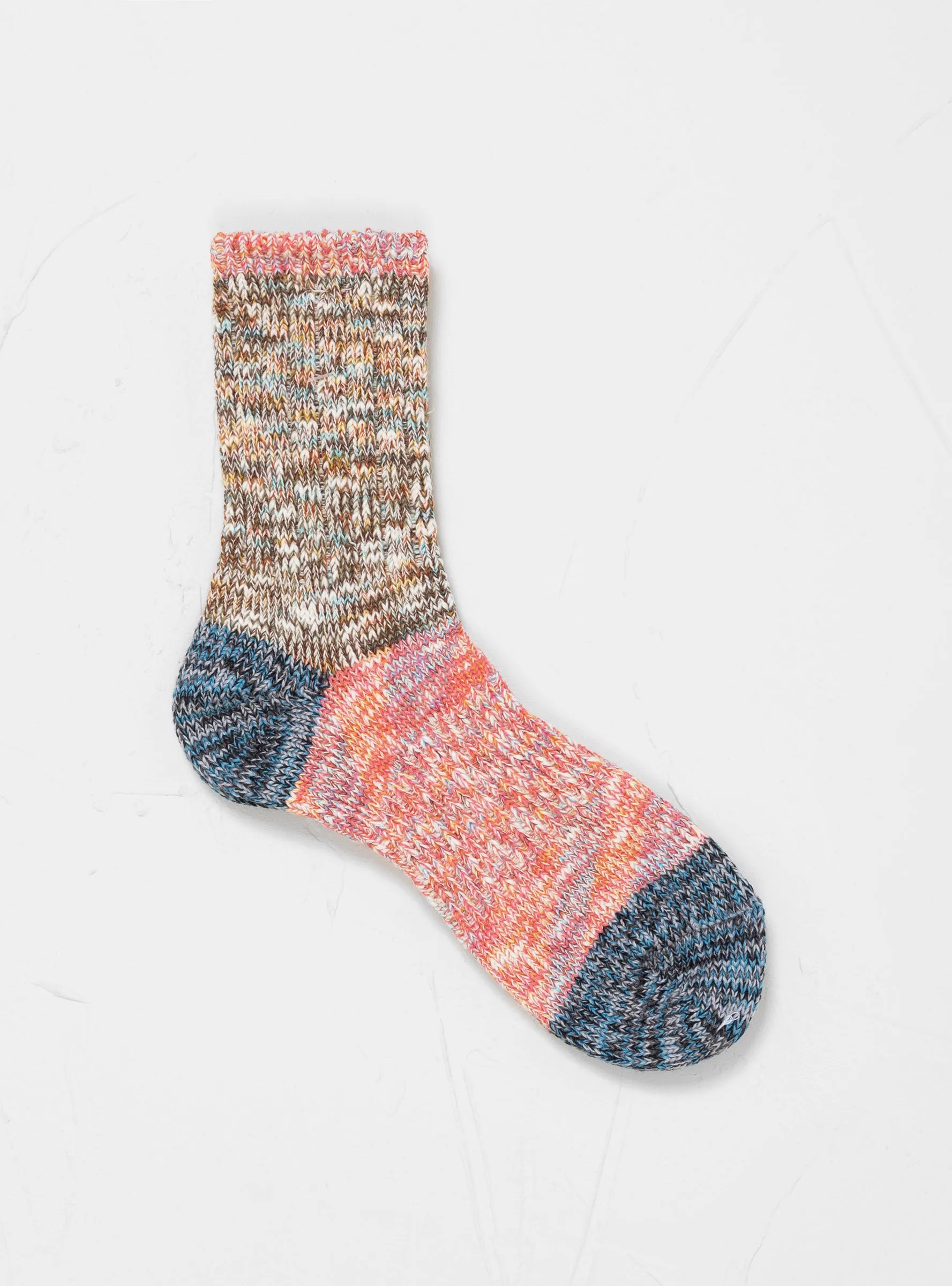 3 Point Switching Socks Brown