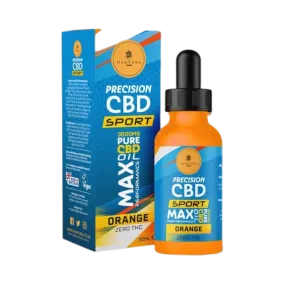 3000mg Hempura Precision CBD Sport – Pure Orange Flavoured CBD Oil | 30ml
