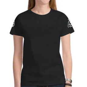 49 Dzine Shoulder Logo T-shirt for Women