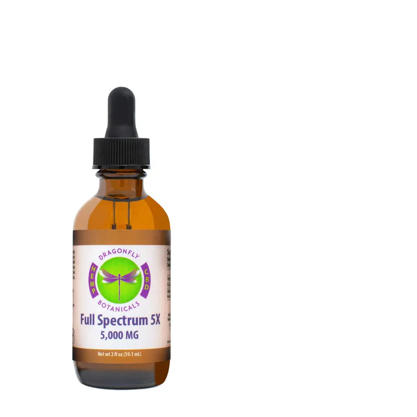 5X Original Full Spectrum CBD Hemp Oil