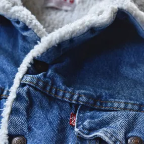80’s Levi's デニムボアジャケット USA製 231224