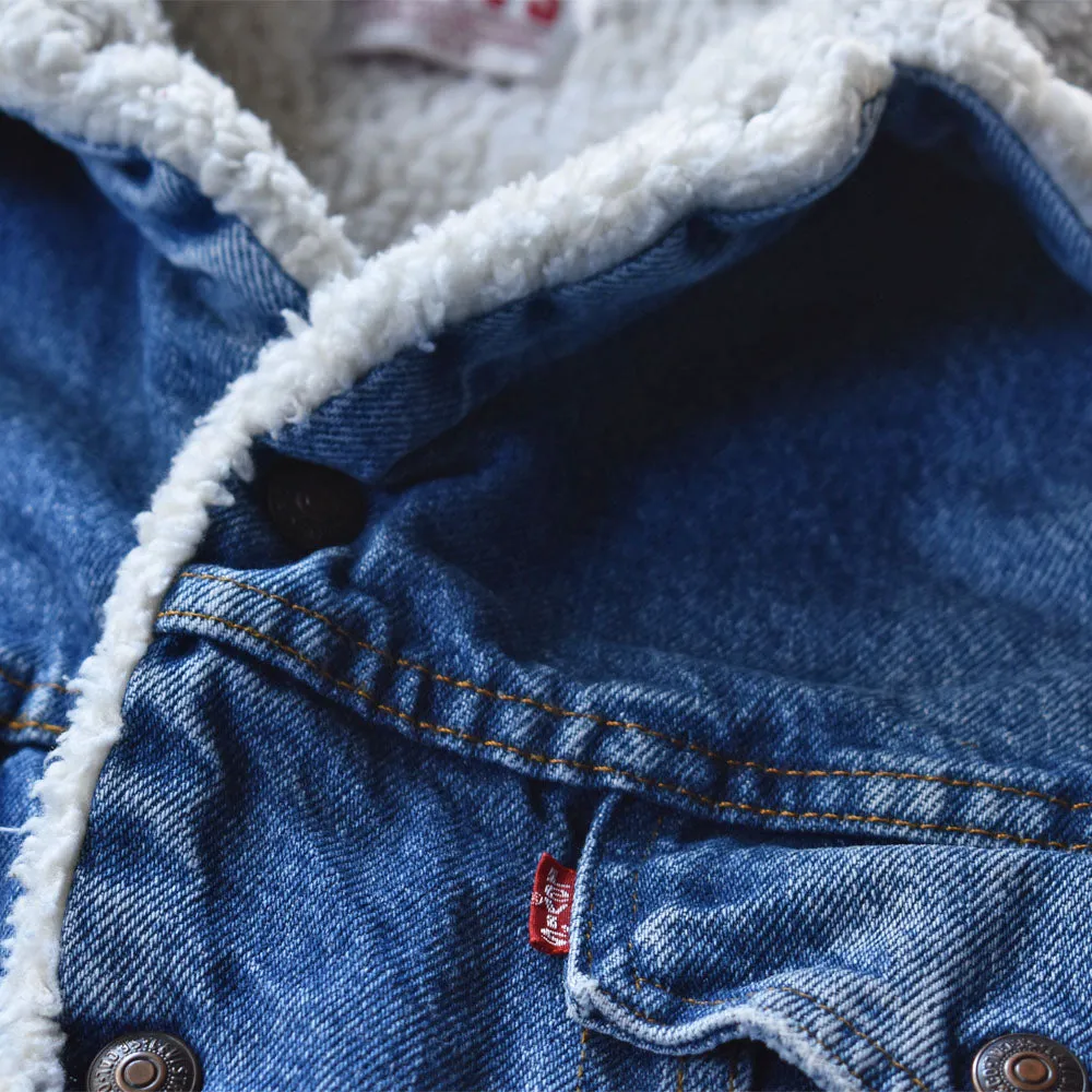 80’s Levi's デニムボアジャケット USA製 231224