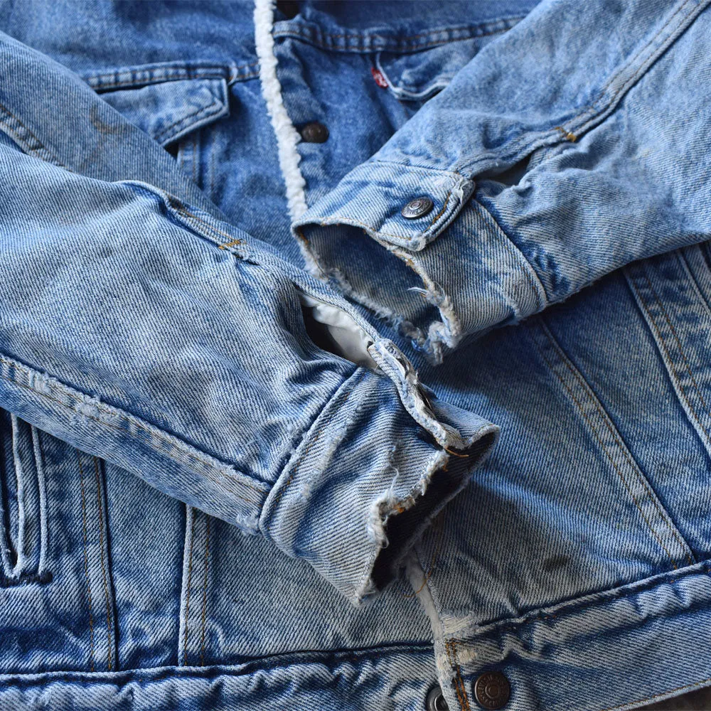 80’s Levi's デニムボアジャケット USA製 231224