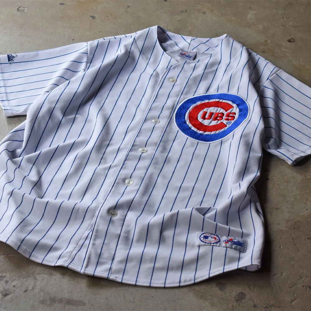 90’s Majestic “MLB Chicago Cubs” ベースボール ゲームシャツ 240625