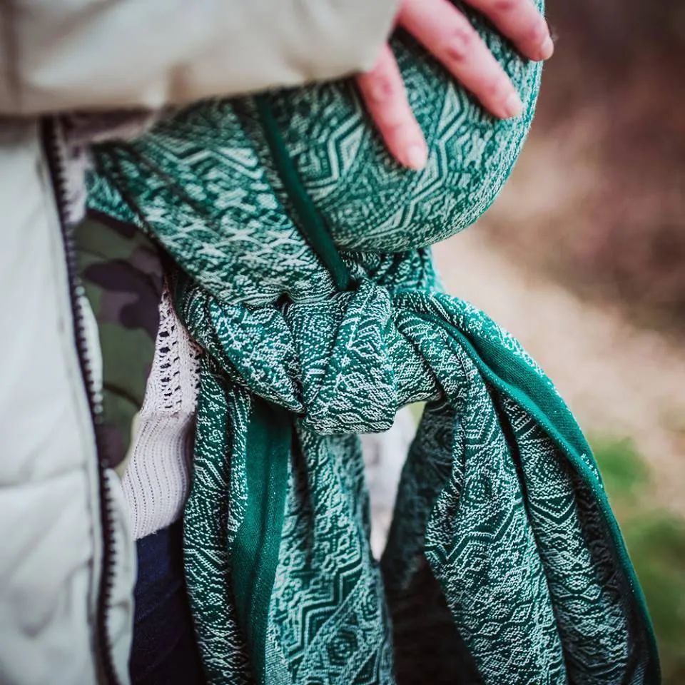 Ada Iris hemp Woven Wrap by Didymos