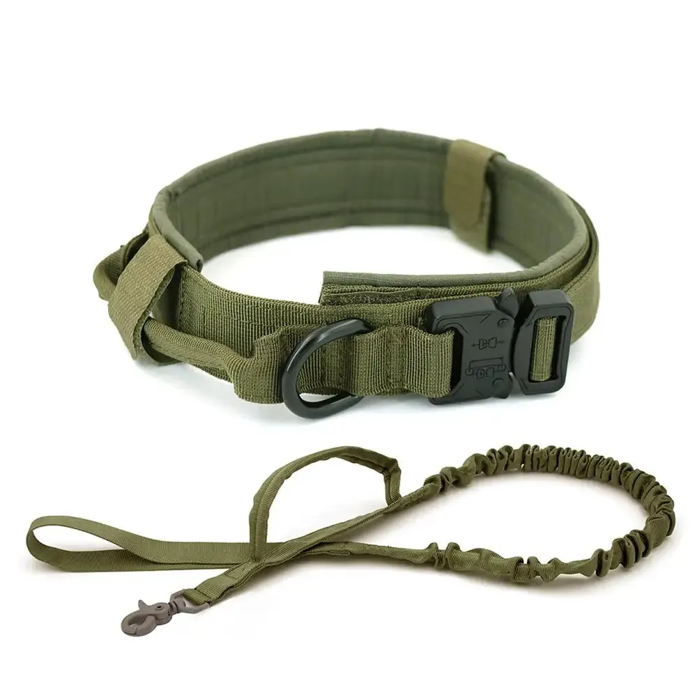 Adjustable & Durable Dogs Leash Collar Set
