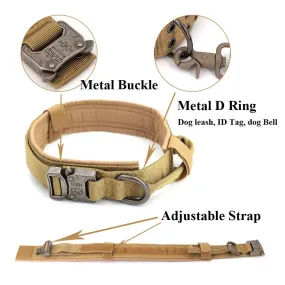 Adjustable & Durable Dogs Leash Collar Set