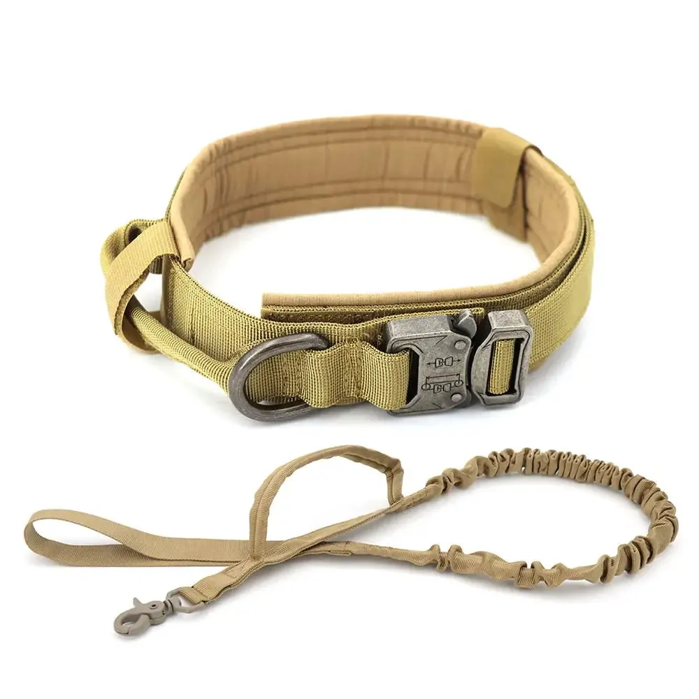 Adjustable & Durable Dogs Leash Collar Set