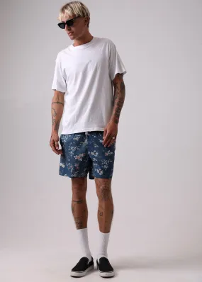Afends Mens Baywatch Vivasun - Elastic Waist Boardshort