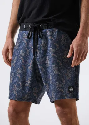 Afends Mens Depp - Hemp Fixed Waist Boardshort