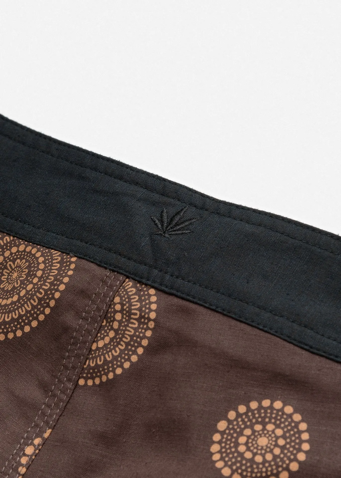 Afends Mens Dreamtime Vol 3 - Hemp Fixed Waist Boardshort
