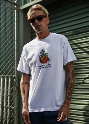Afends Mens Farmers Market - Retro Fit Tee