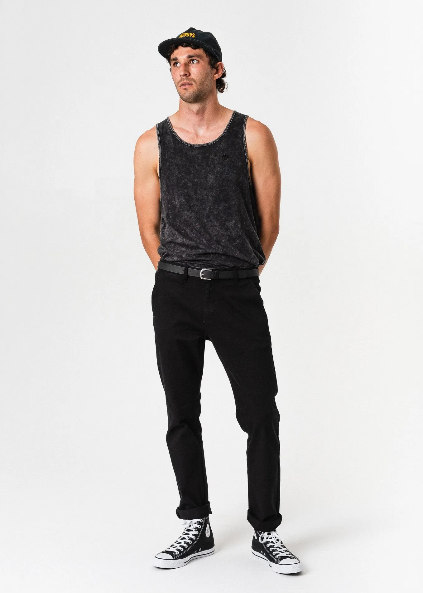 Afends Mens Flame - Singlet