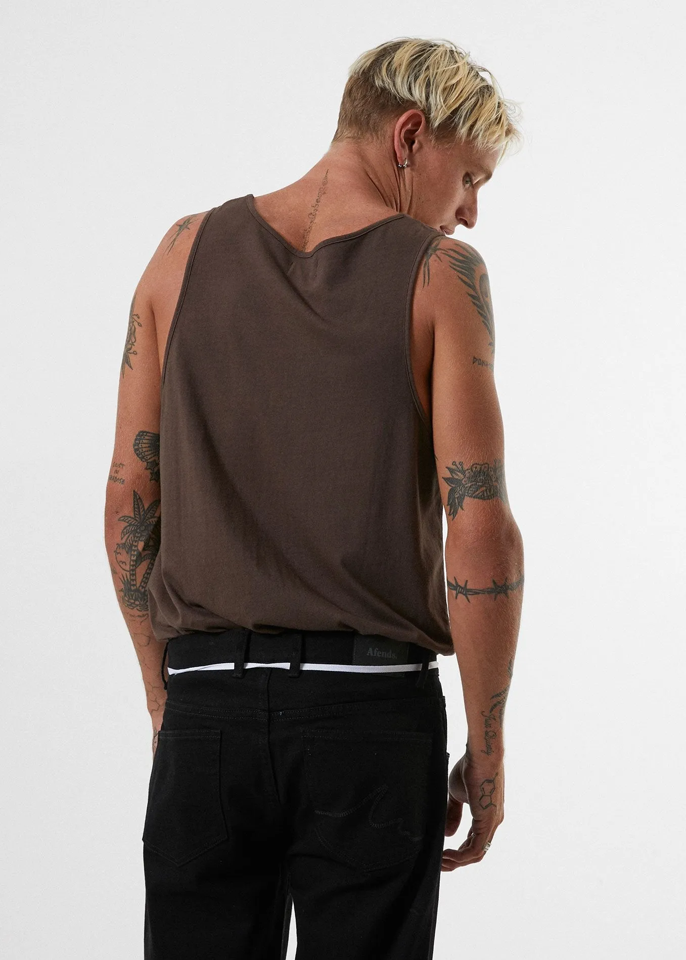 Afends Mens Flame - Singlet