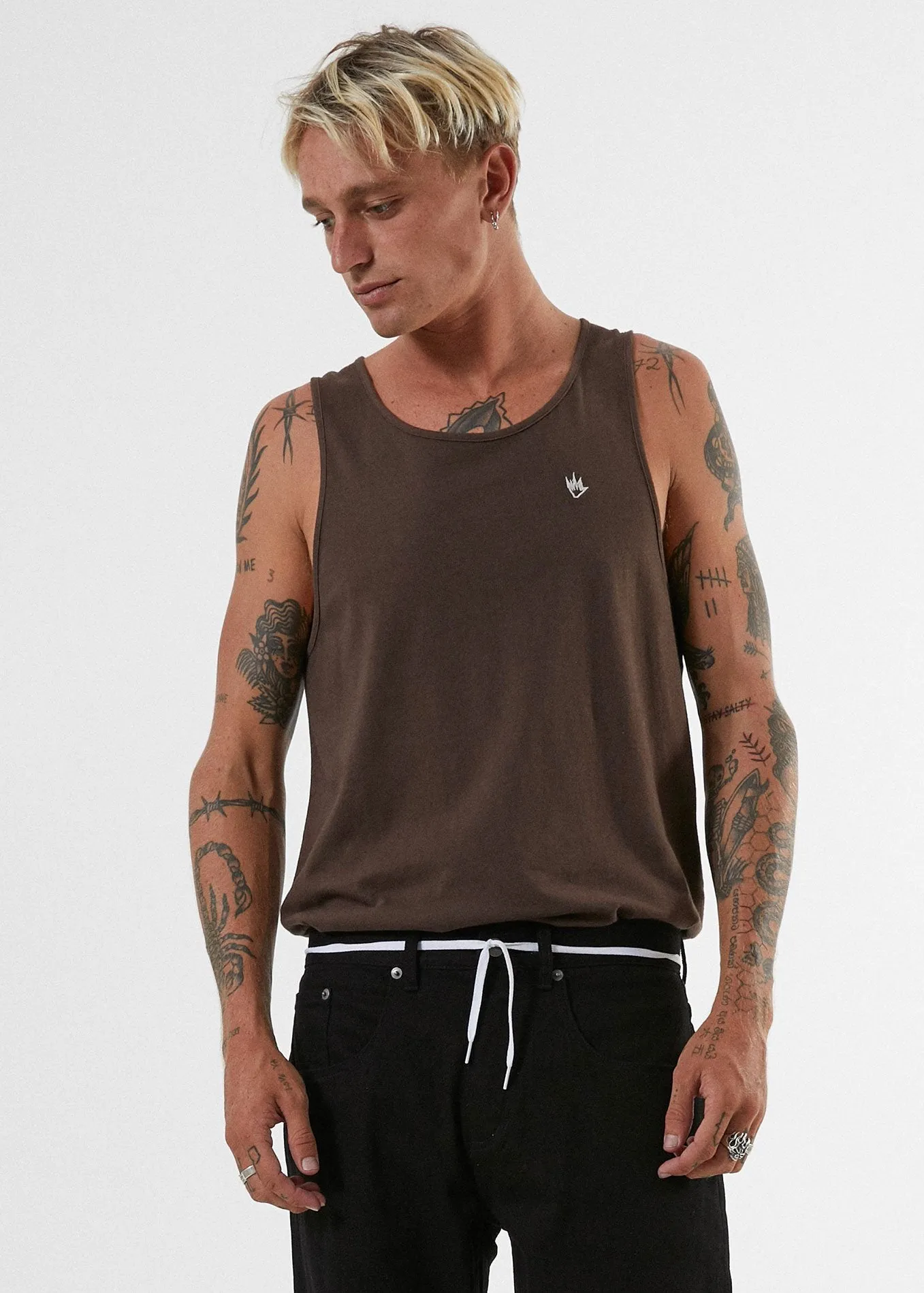 Afends Mens Flame - Singlet
