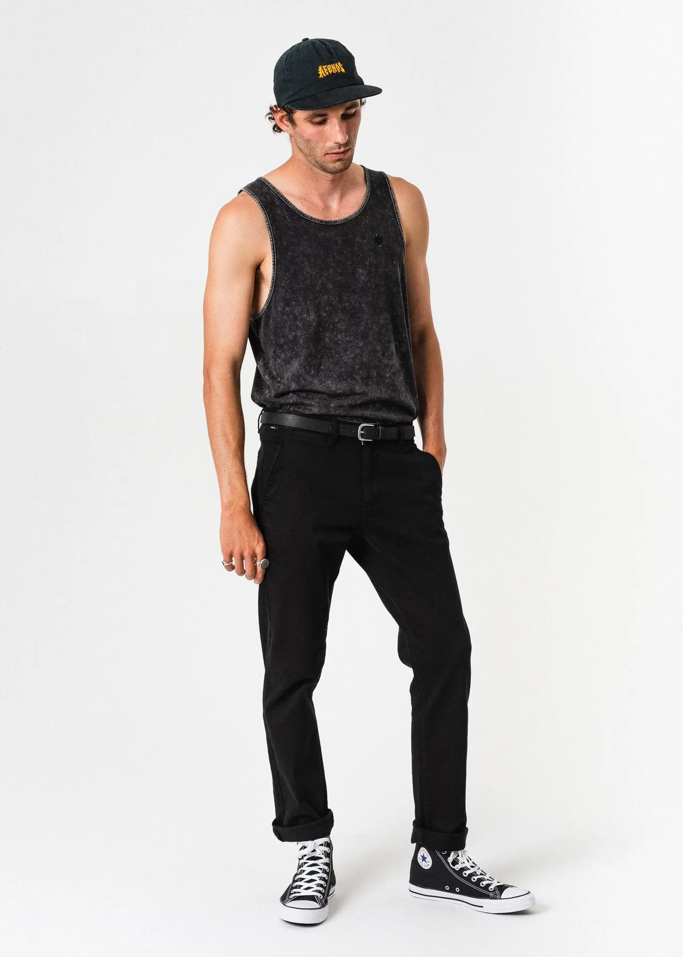Afends Mens Flame - Singlet