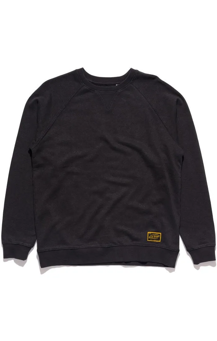 Afends Mens Goldie - Hemp - Hemp Raglan Crew Neck Sweat