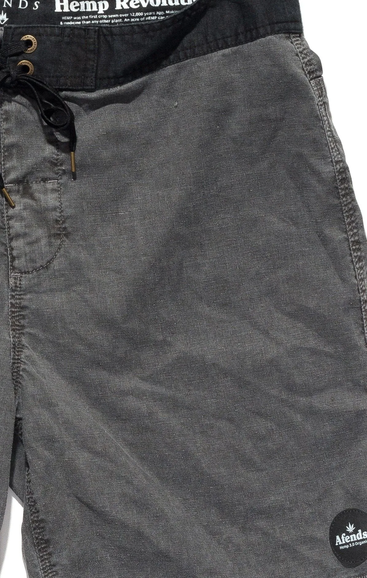 Afends Mens Hemp 3.0 - Fixed Waist Boardshort