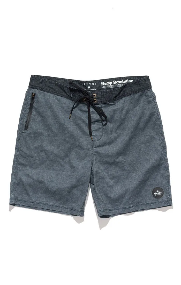 Afends Mens Hemp 3.0 - Fixed Waist Boardshort