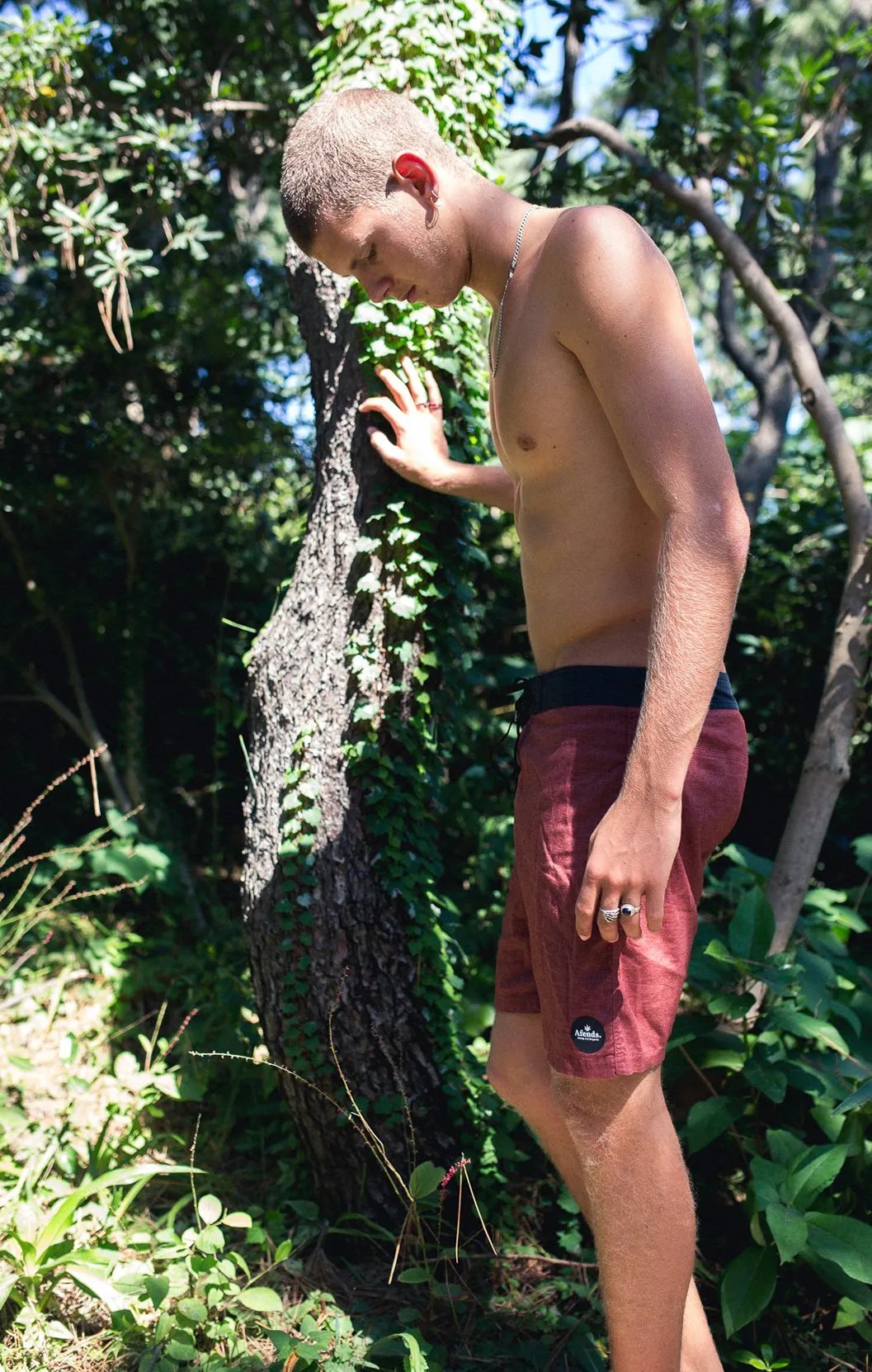 Afends Mens Hemp 3.0 - Fixed Waist Boardshort