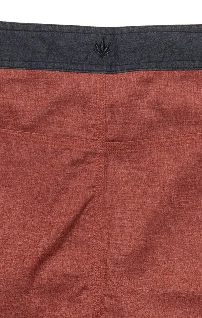 Afends Mens Hemp 3.0 - Fixed Waist Boardshort