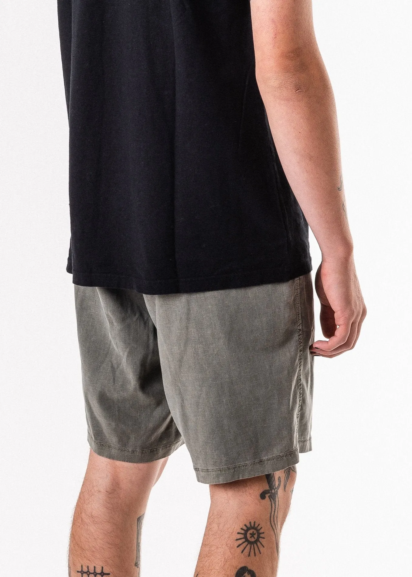 Afends Mens Hemp 3.0 - Fixed Waist Boardshort