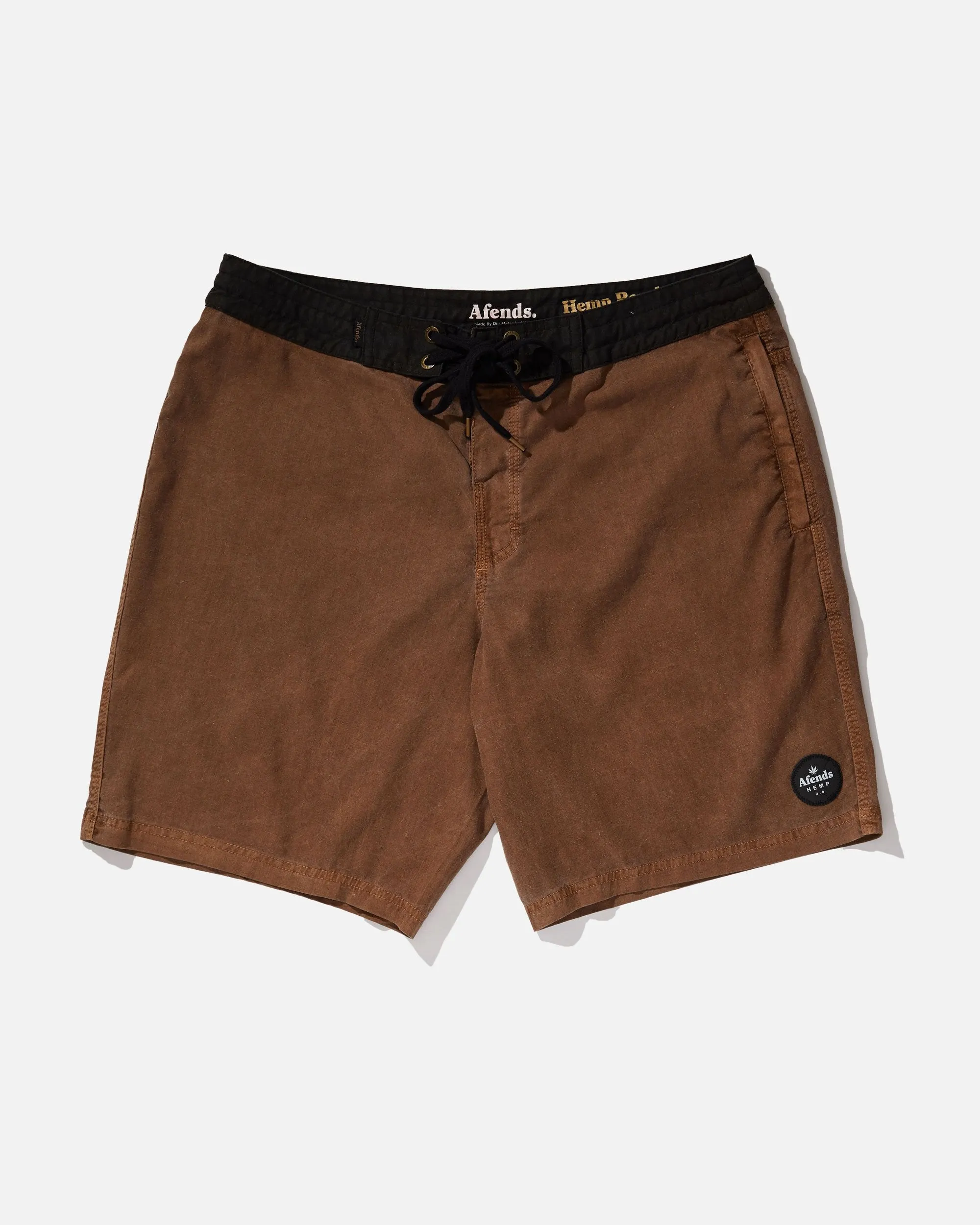 Afends Mens Hemp 4.0 - Fixed Waist Boardshort