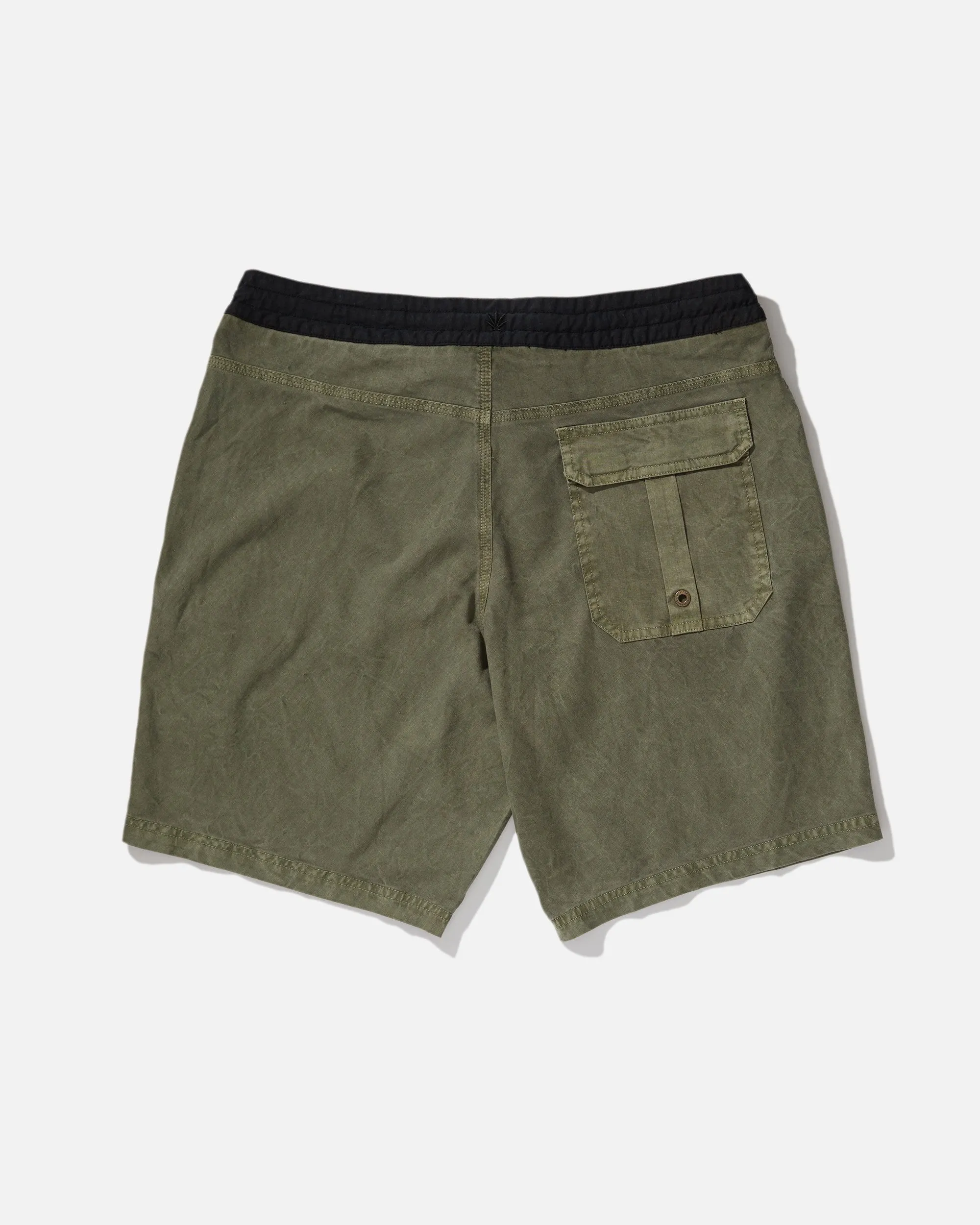 Afends Mens Hemp 4.0 - Fixed Waist Boardshort