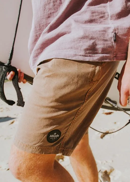 Afends Mens Hemp 4.0 - Fixed Waist Boardshort