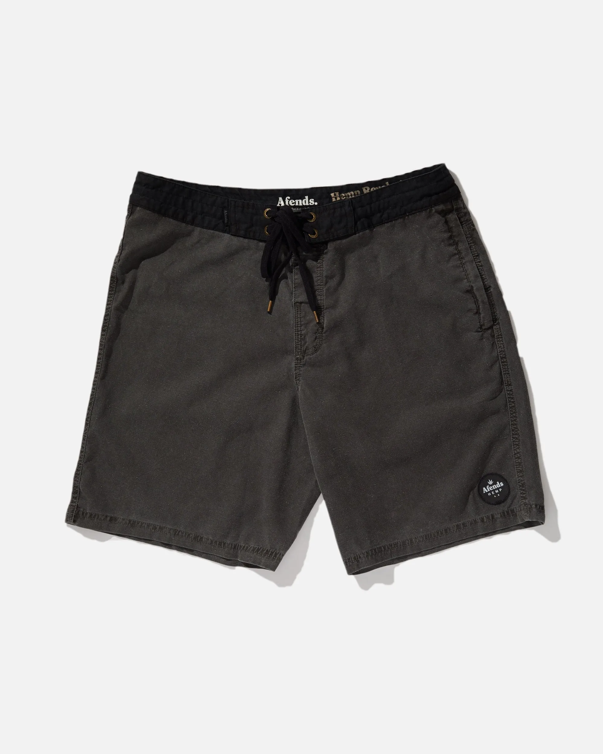 Afends Mens Hemp 4.0 - Fixed Waist Boardshort