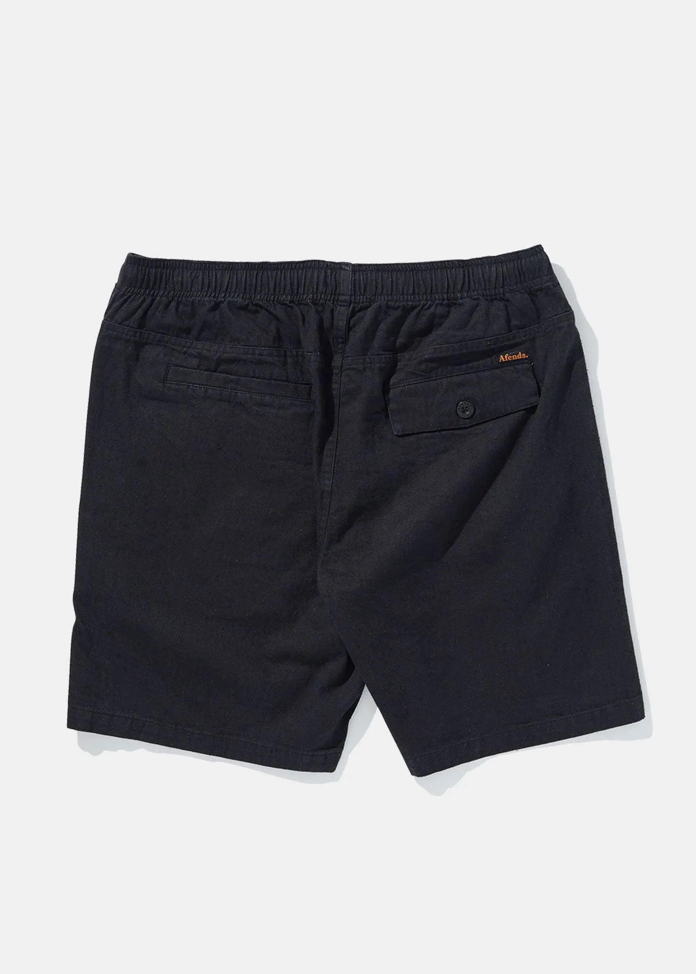Afends Mens Hemp Dendys 1.0 - Hemp Elastic Waist Walkshort