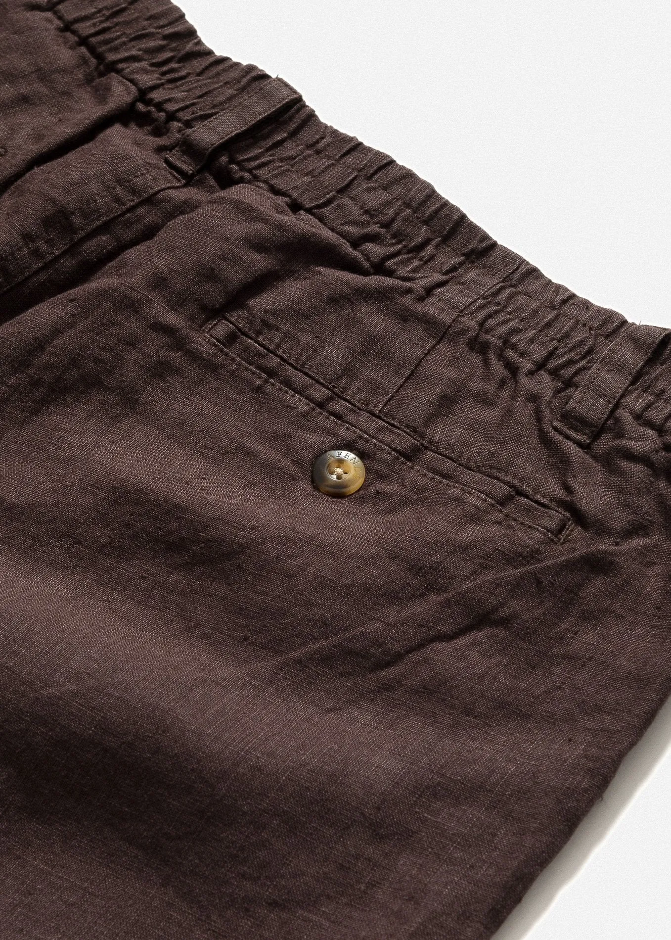 Afends Mens Hemp Naturals 2.0 - Elastic Waist Walkshort