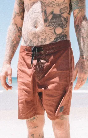 Afends Mens Hemp Trunk 2.0 - Fixed Waist Board Short