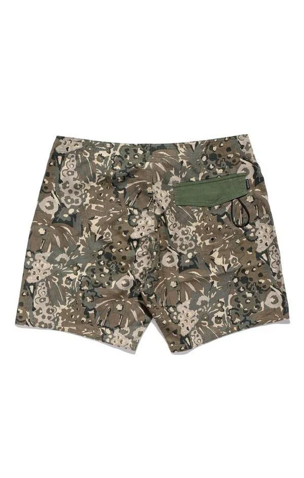 Afends Mens Hemp Trunk 2.0 - Whites - Boardshorts