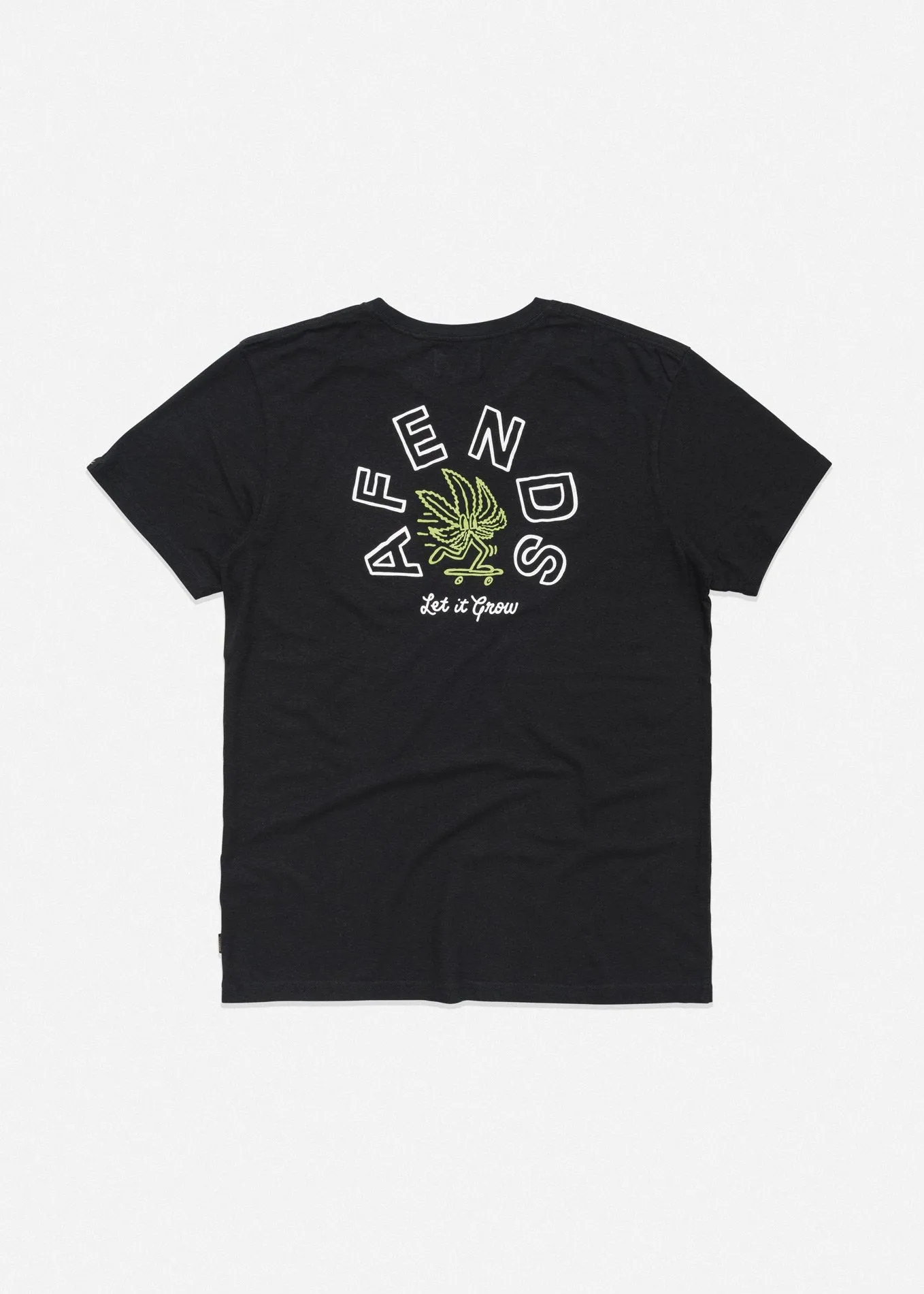 Afends Mens Let It Grow - Hemp Standard Fit Tee
