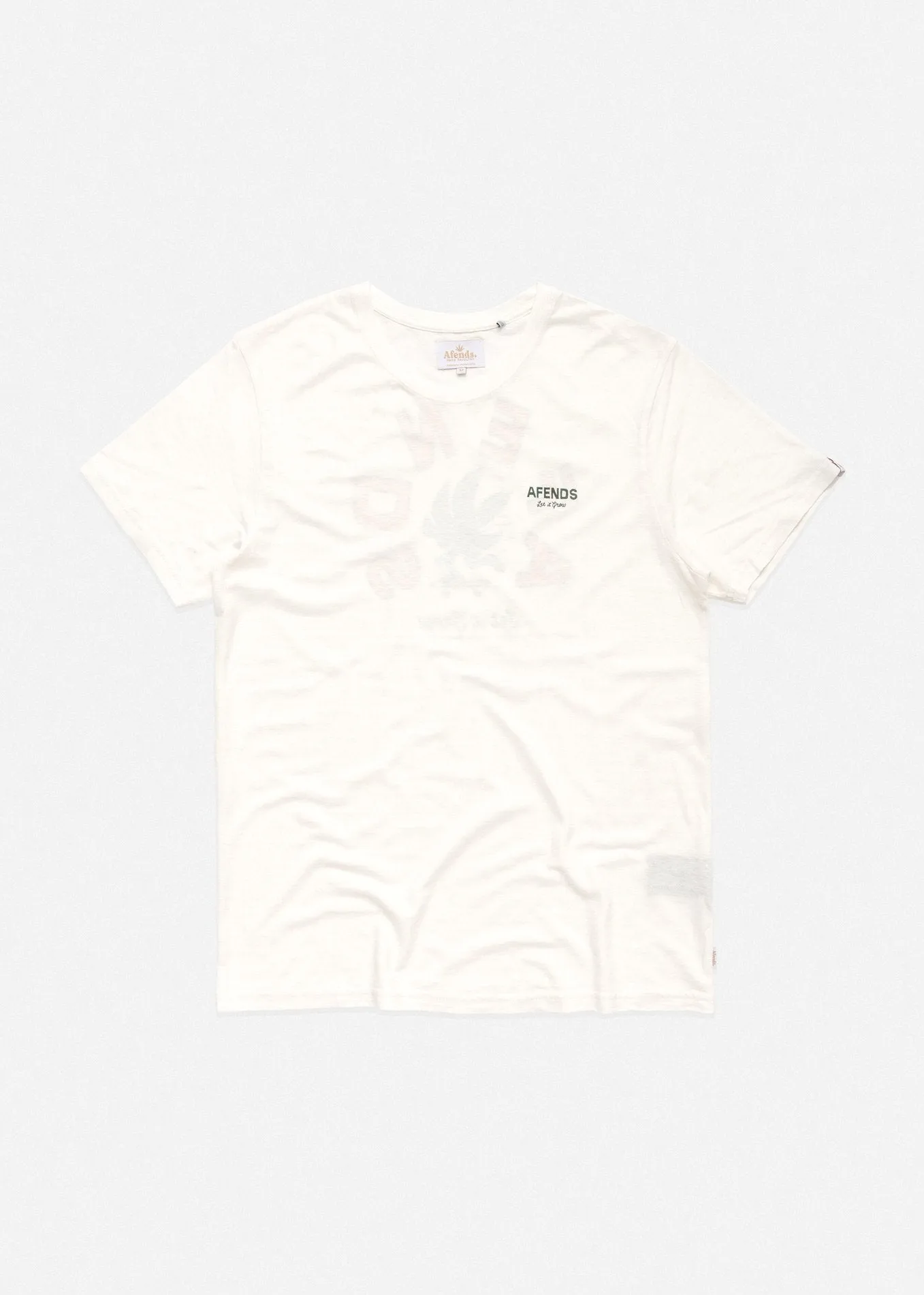 Afends Mens Let It Grow - Hemp Standard Fit Tee