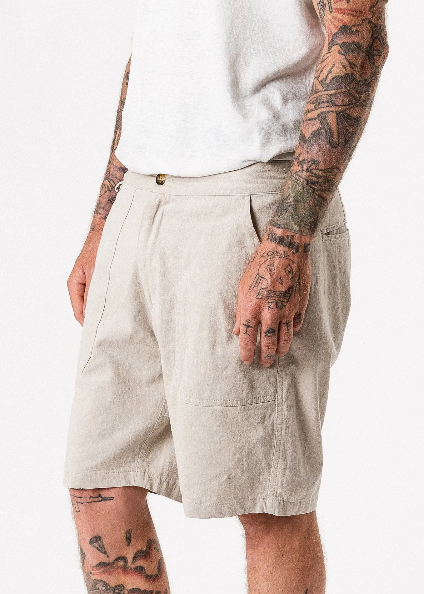 Afends Mens Mind Trip - Hemp Walkshort