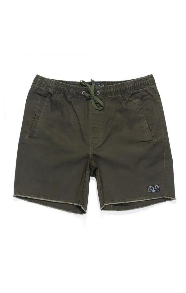 Afends Mens Pint - Elastic Waist Walkshort