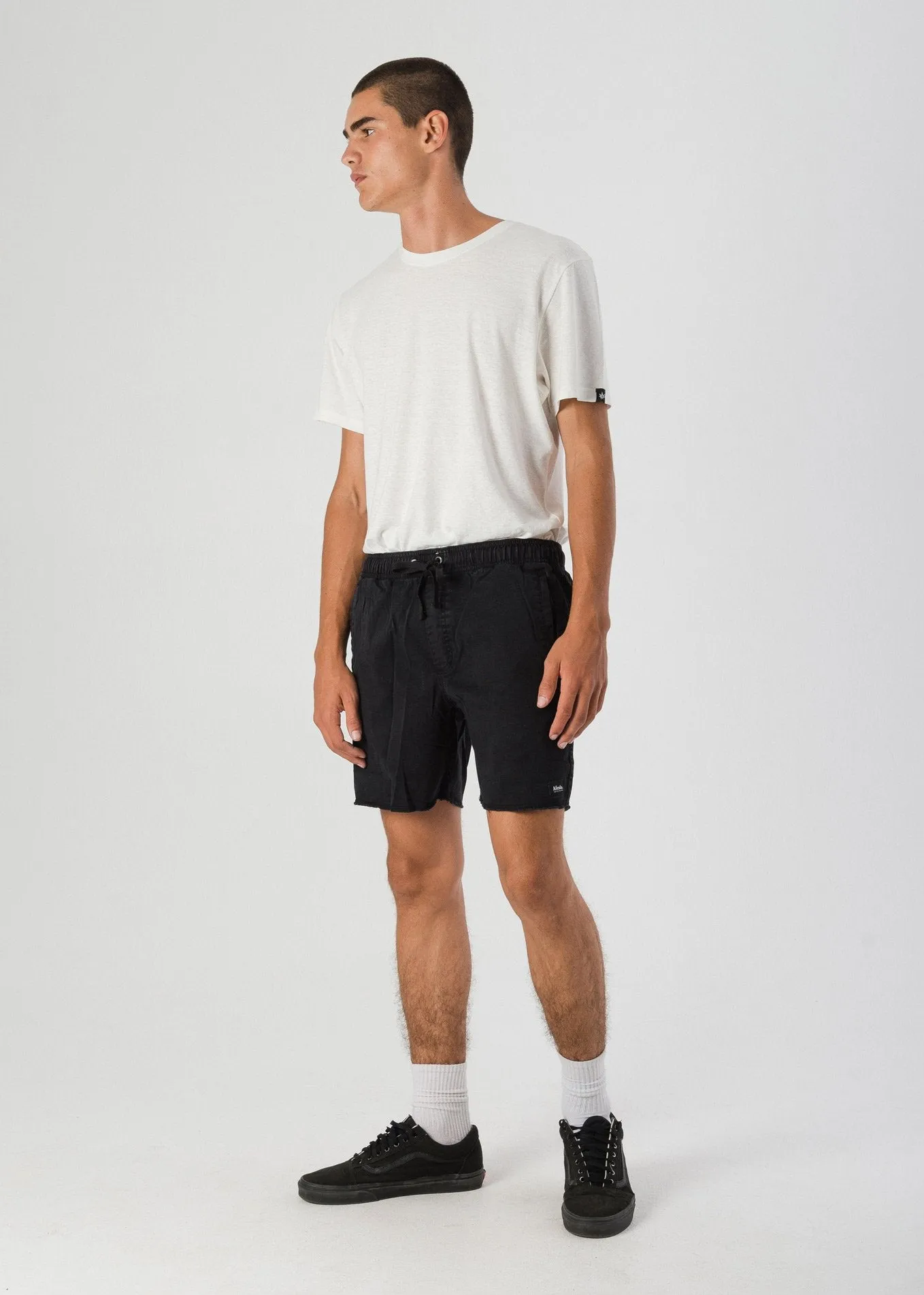 Afends Mens Pint - Elastic Waist Walkshort