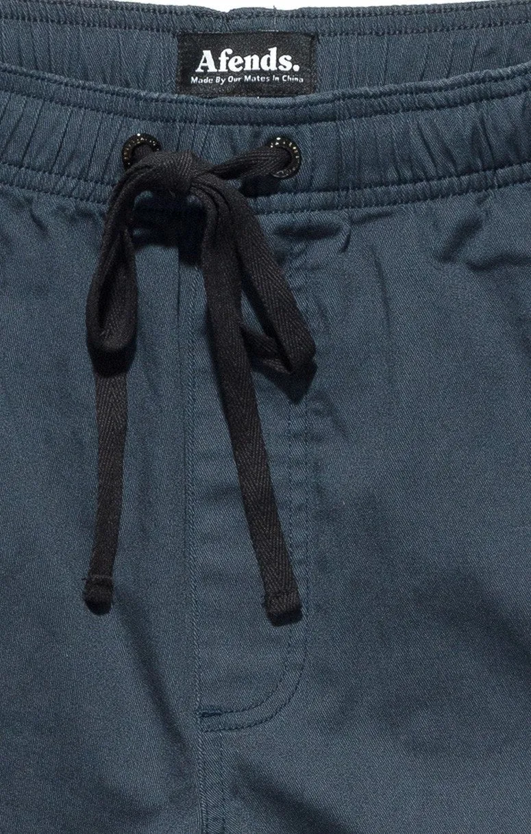 Afends Mens Pint - Elastic Waist Walkshort