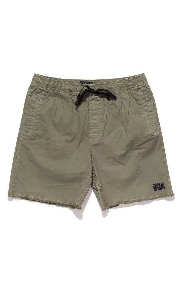 Afends Mens Pint - Elastic Waist Walkshort